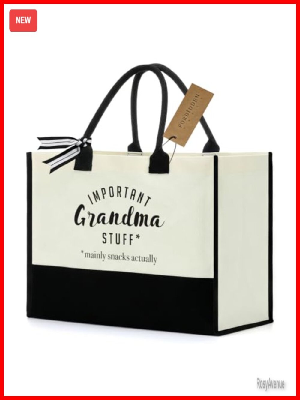 Cotton Canvas Tote Bag Large Reusable Shopping Grocery Utility Tote